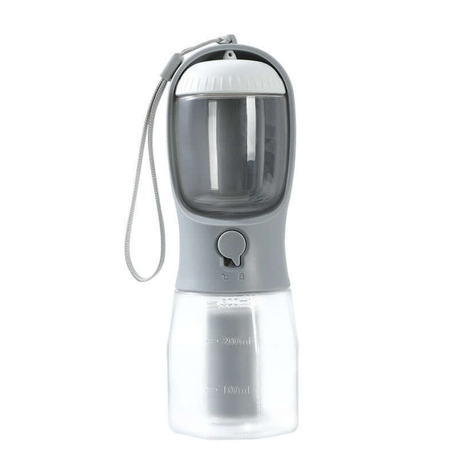 3-in-1 Portable Dog Water Bottle – Food, Drink & Waste Bag Dispenser - HamsterExpress